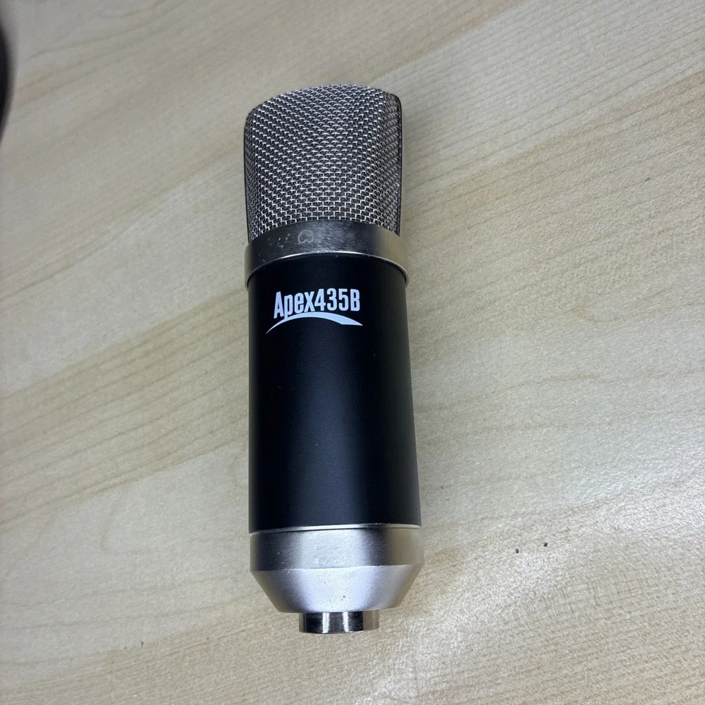 Apex 435B Large Gold Diaphragm Condenser Microphone – Studio-Quality Sound!